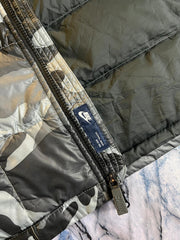 ORIGINAL NIKE CAMOUFLAGE LIGHTWEIGHT BRANDED PUFFER JACKET