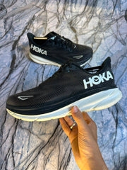 Hoka Clifton 9 Branded Running Shoes