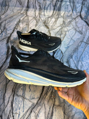 Hoka Clifton 9 Branded Running Shoes