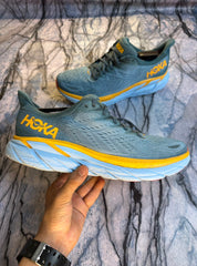 Hoka Clifton 8 Branded Running Shoes