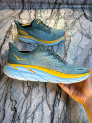 Hoka Clifton 8 Branded Running Shoes