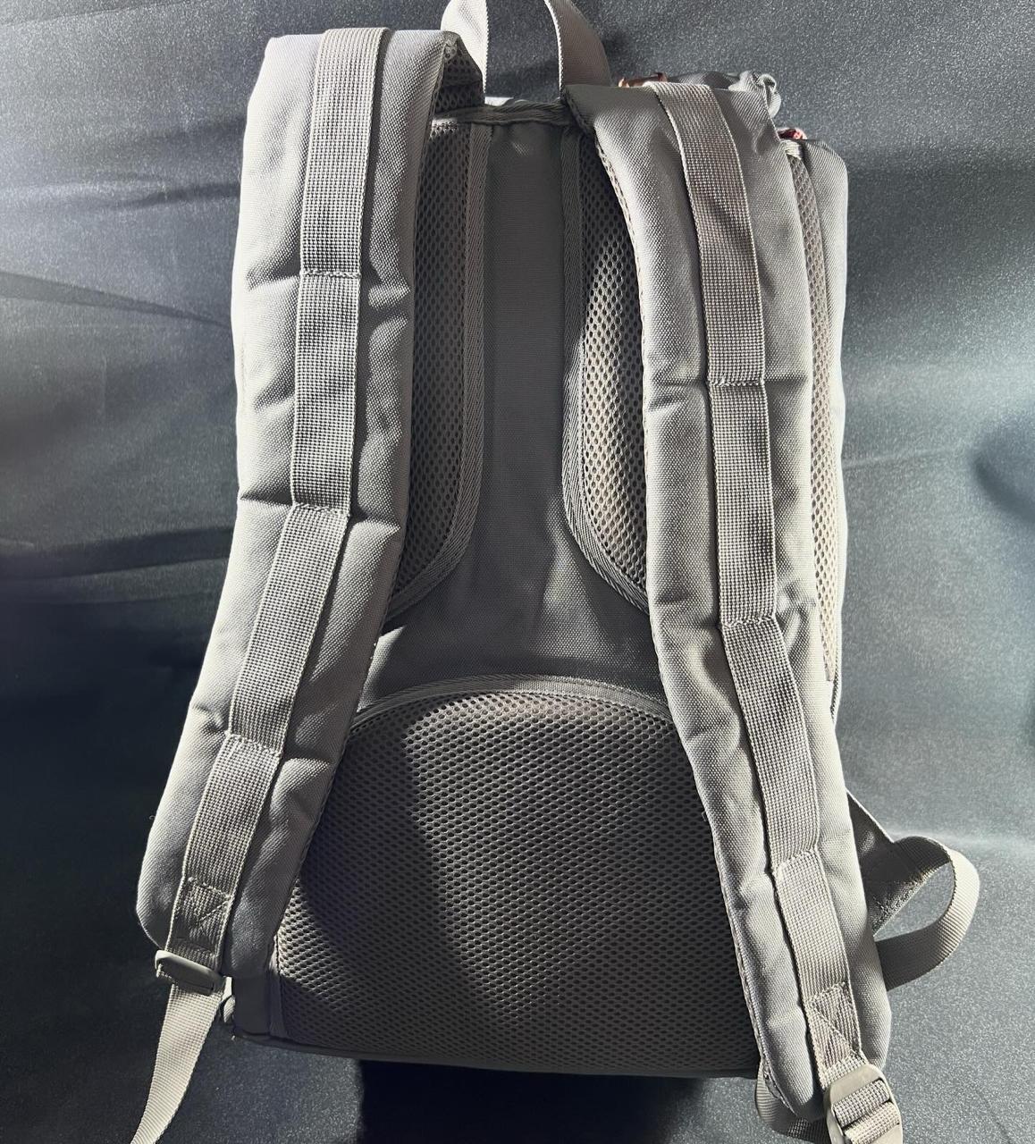 Original Herschel Branded Leather Strips Laptop Backpack