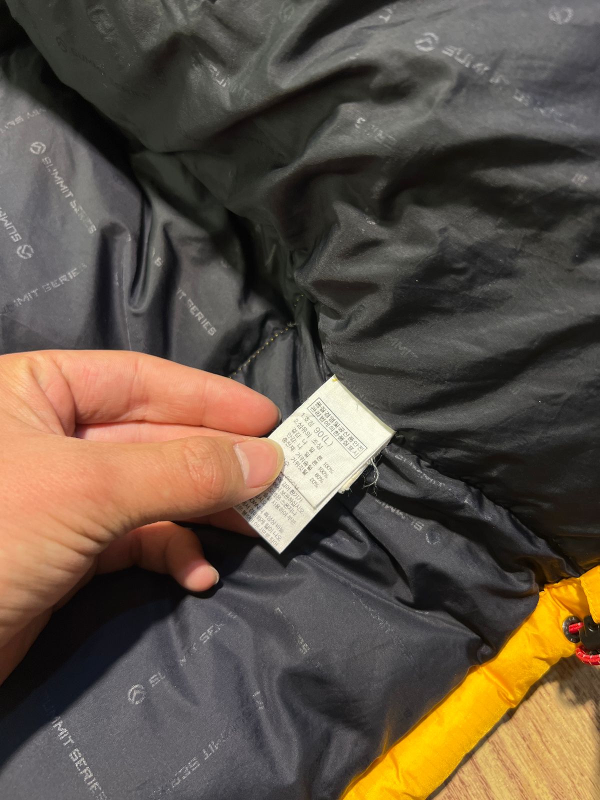 ORIGINAL THE NORTHFACE SUMMIT SERIES LIGHTWEIGHT BRANDED PUFFER JACKET