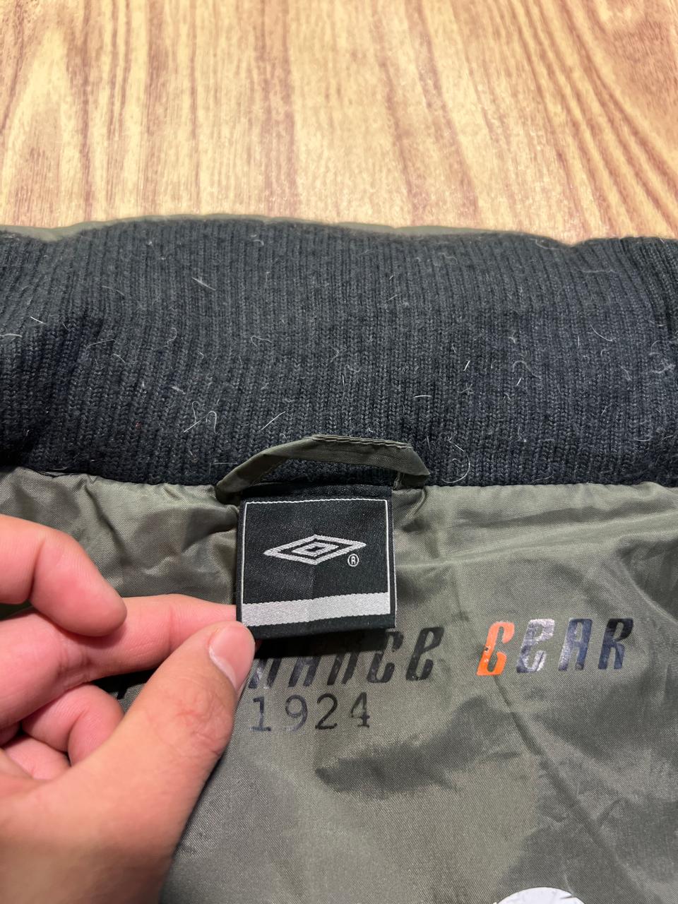 ORIGINAL UMBRO LIGHTWEIGHT BRANDED PUFFER JACKET