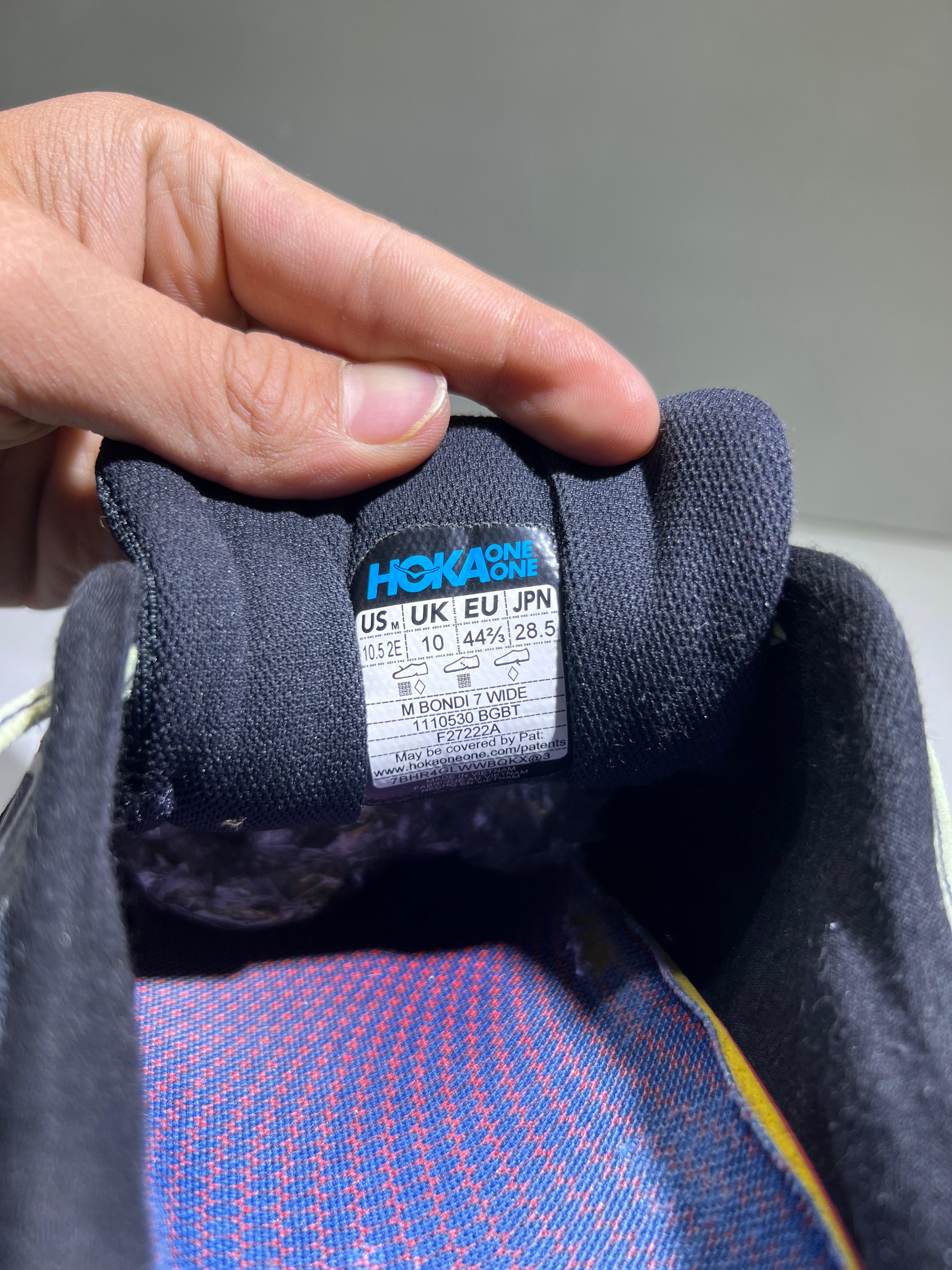 Original Hoka Bondi 7 Lightweight Branded Running Shoes