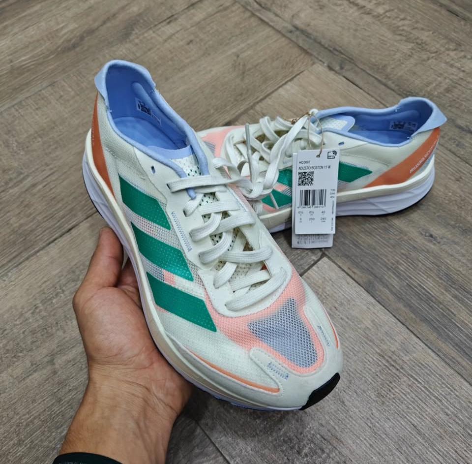 Adidas Adizero Boston 11 2022 Model Lightweight Branded Running Shoes