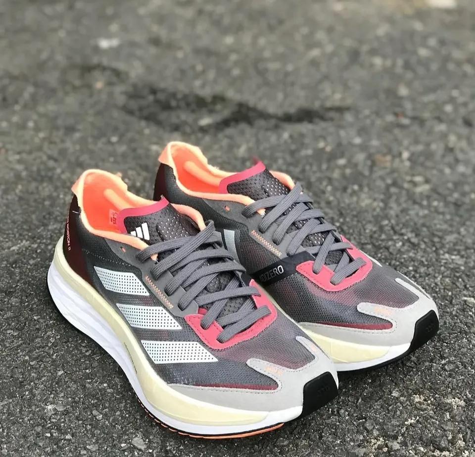 Adidas Adizero Boston 11 2022 Model Lightweight Branded Running Shoes