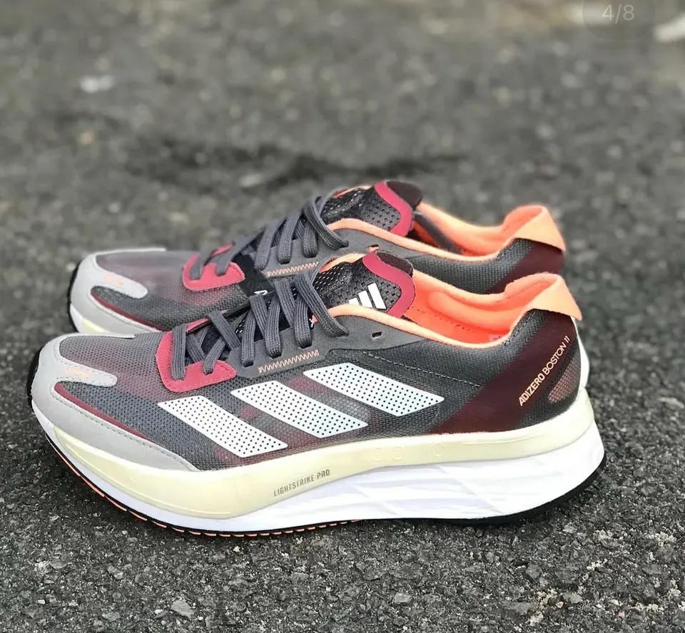 Adidas Adizero Boston 11 2022 Model Lightweight Branded Running Shoes