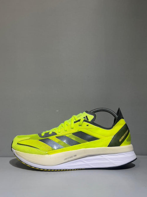 Original Adidas Adizero Boston 11 2022 Model Lightweight 300 Meter Carbon Fiber Running Shoes
