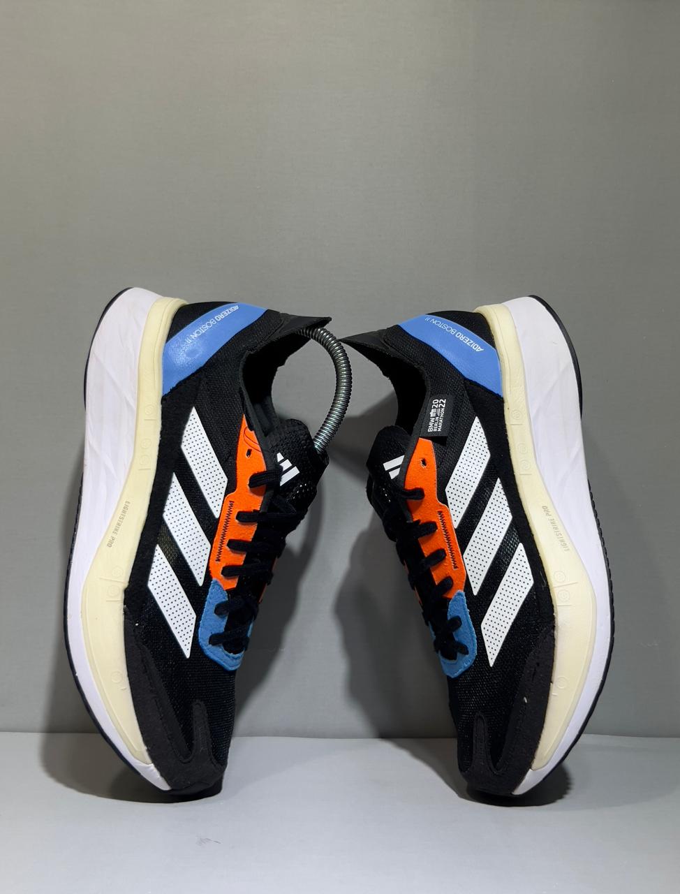 Original Adidas Adizero Boston 11 2022 Model Lightweight 300 Meter Running Shoes