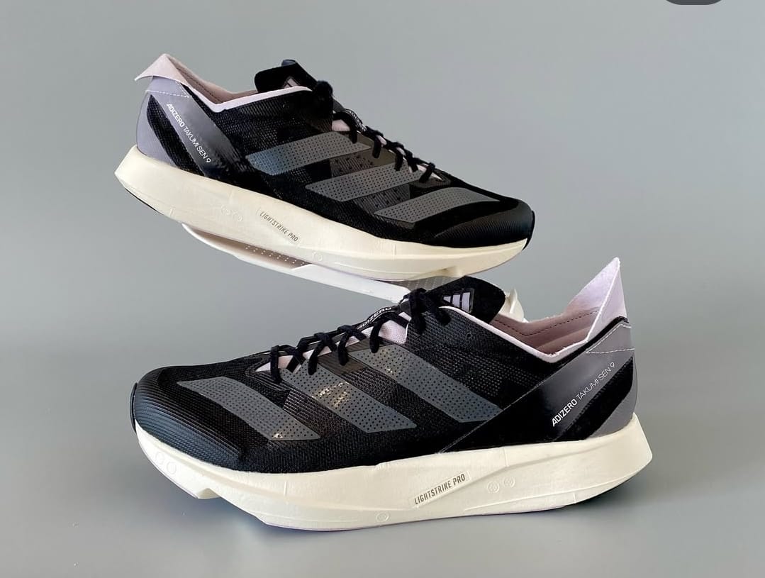 Adidas Adizero Takumi Sen 9 2022 Model Lightweight Branded Running Shoes