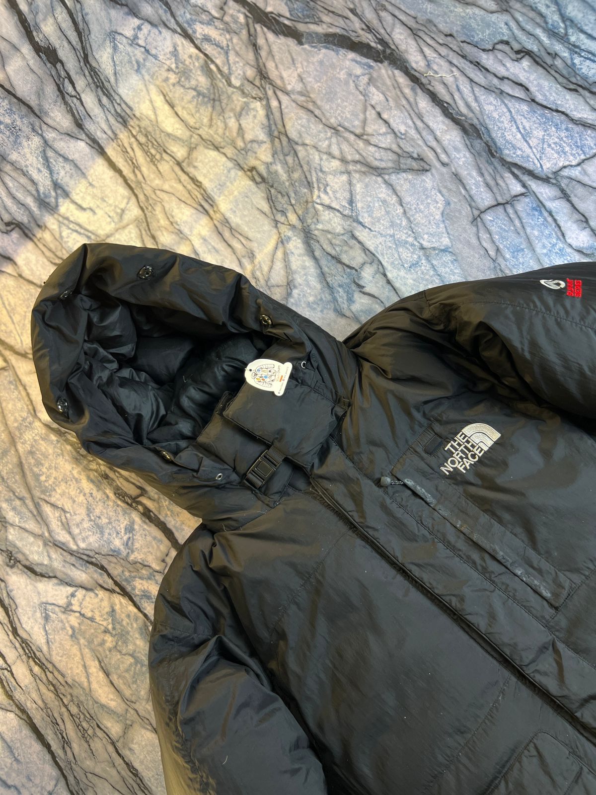 ORIGINAL THE NORTHFACE SUMMIT SERIES LIGHTWEIGHT BRANDED FEATHER JACKET