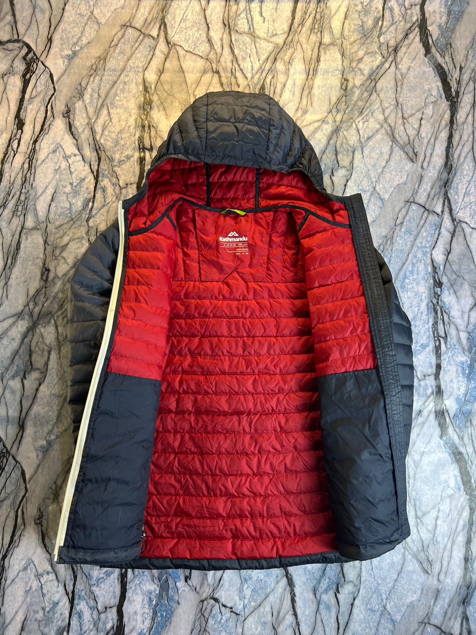 ORIGINAL KATHMANDU LIGHWEIGHT BRANDED LINING PUFFER JACKET