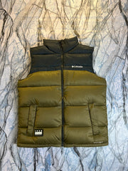 ORIGINAL COLUMBIA LIGHTWEIGHT BRANDED SLEEVELESS JACKET