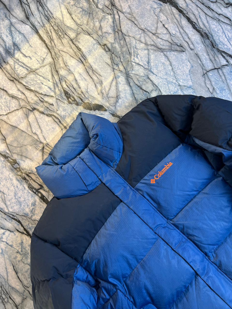 ORIGINAL COLUMBIA LIGHTWEIGHT BRANDED DOWN PUFFER JACKET