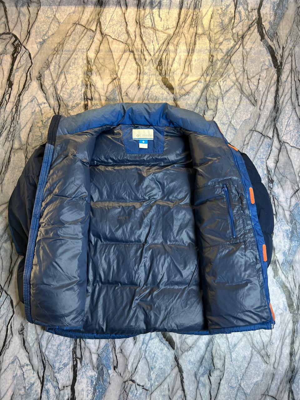 ORIGINAL COLUMBIA LIGHTWEIGHT BRANDED DOWN PUFFER JACKET