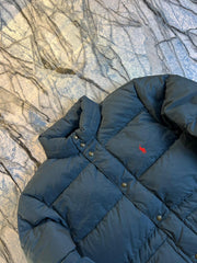 Original POLO leather streps Lightweight Puffer Branded Down Jacket
