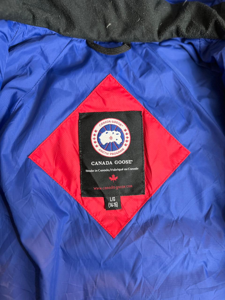 ORIGINAL CANADA GOOSE LIGHTWEIGHT BRANDED LINING -35 DEGREE GOOSE DOWN JACKET