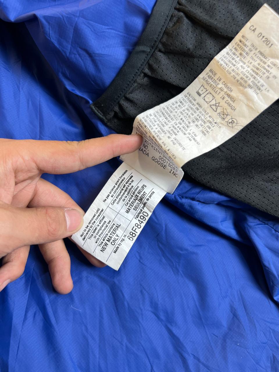 ORIGINAL CANADA GOOSE LIGHTWEIGHT BRANDED LINING -35 DEGREE GOOSE DOWN JACKET
