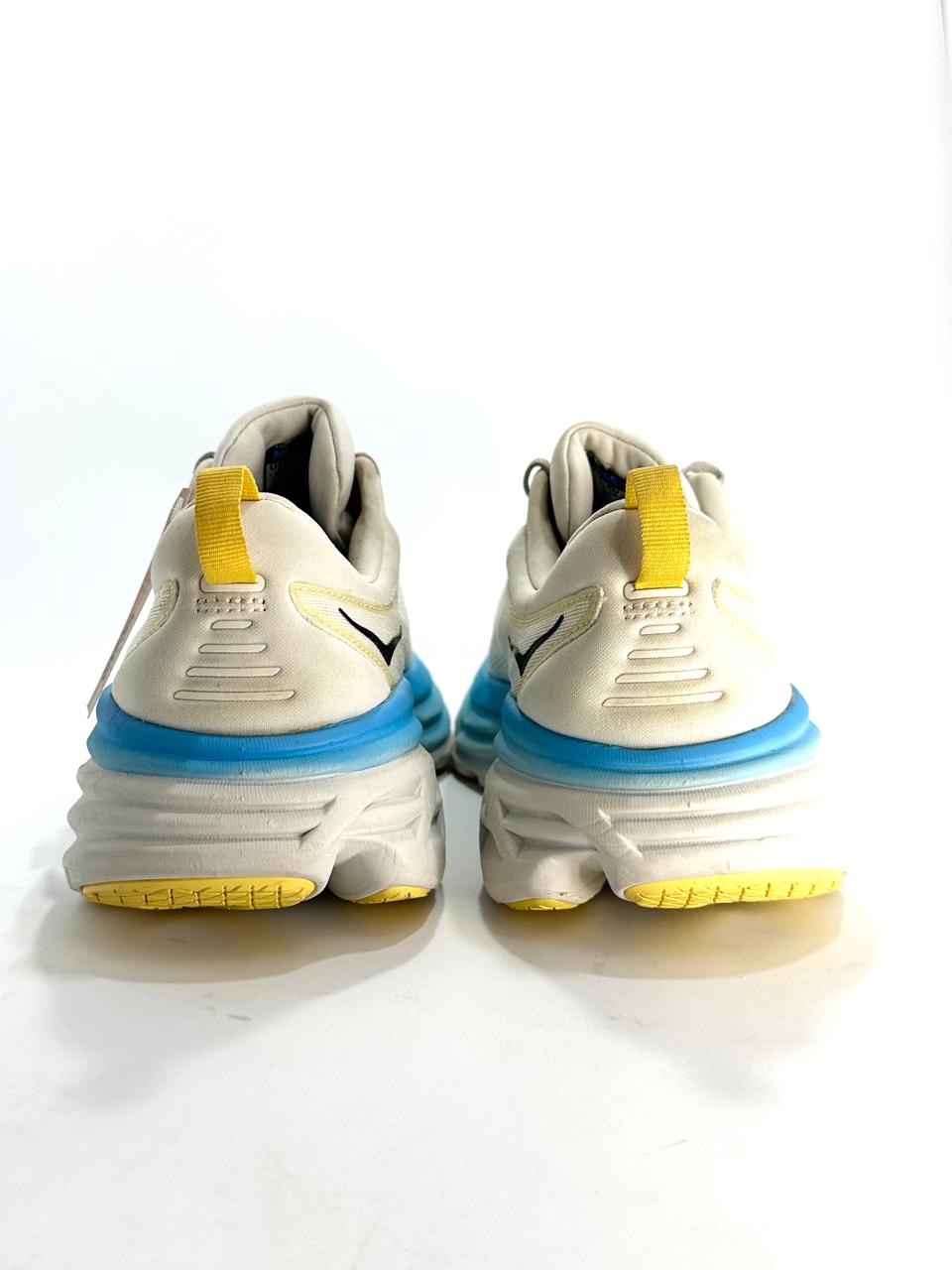 HOKA BONDI 8 LIGHTWEIGHT BRANDED RUNNING SHOES