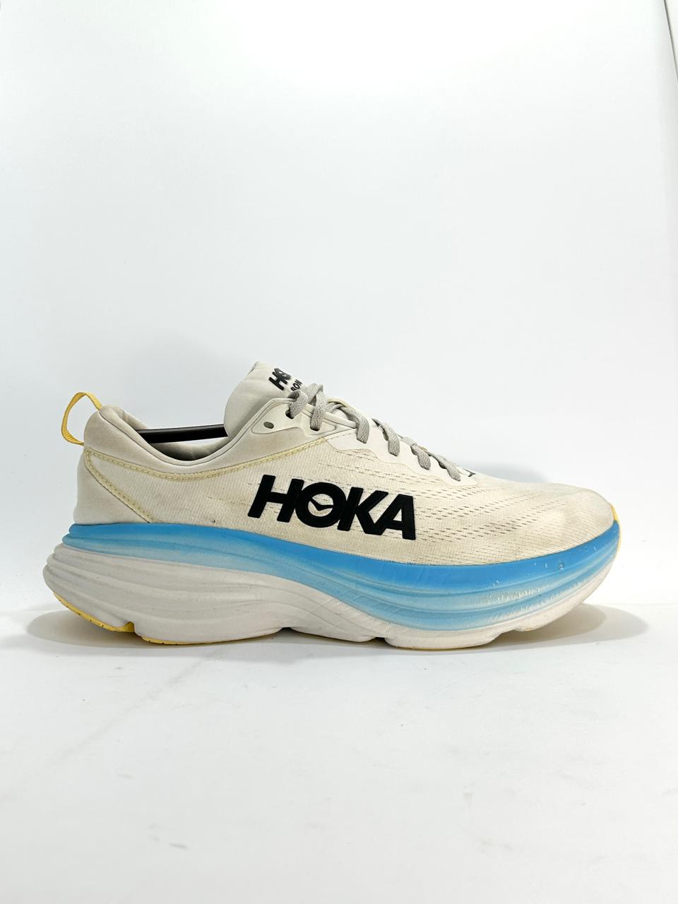 HOKA BONDI 8 LIGHTWEIGHT BRANDED RUNNING SHOES