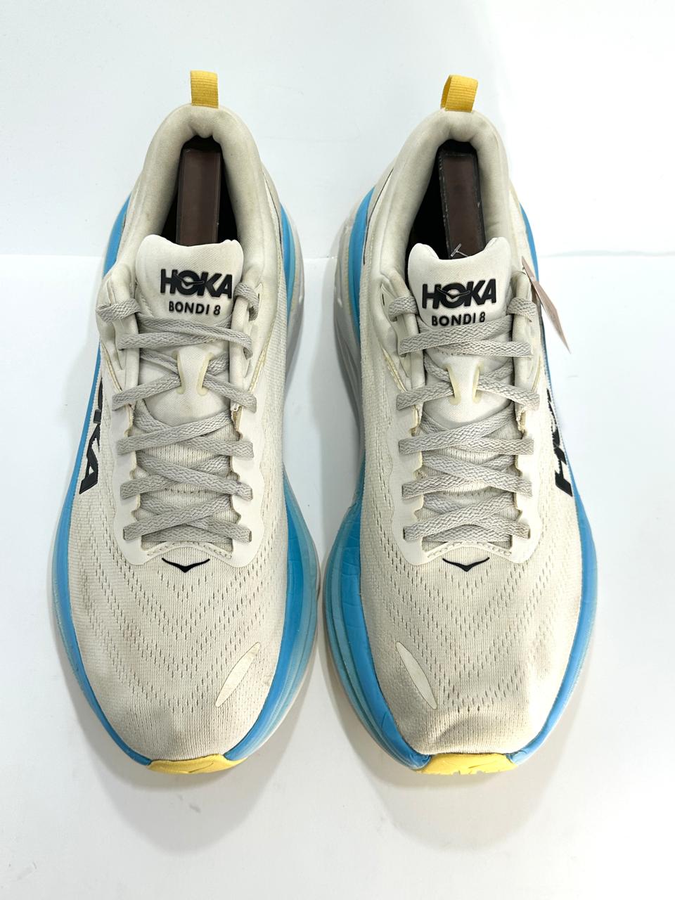 HOKA BONDI 8 LIGHTWEIGHT BRANDED RUNNING SHOES
