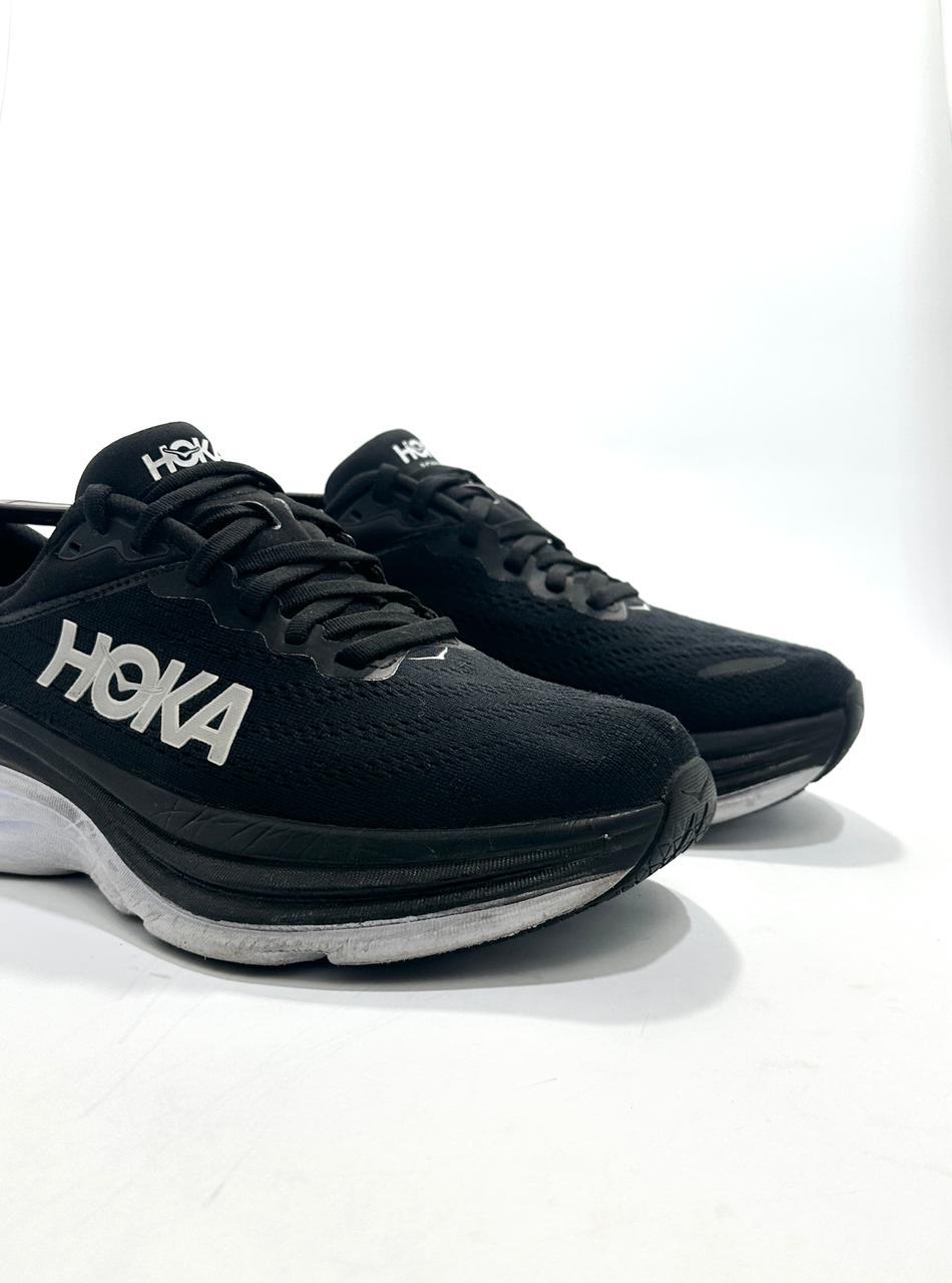 Hoka Bondi 8 Lightweight Branded Running Shoes