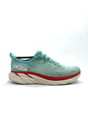 Hoka Clifton 8 Light Green Branded Running and Medicated Soft Shoes