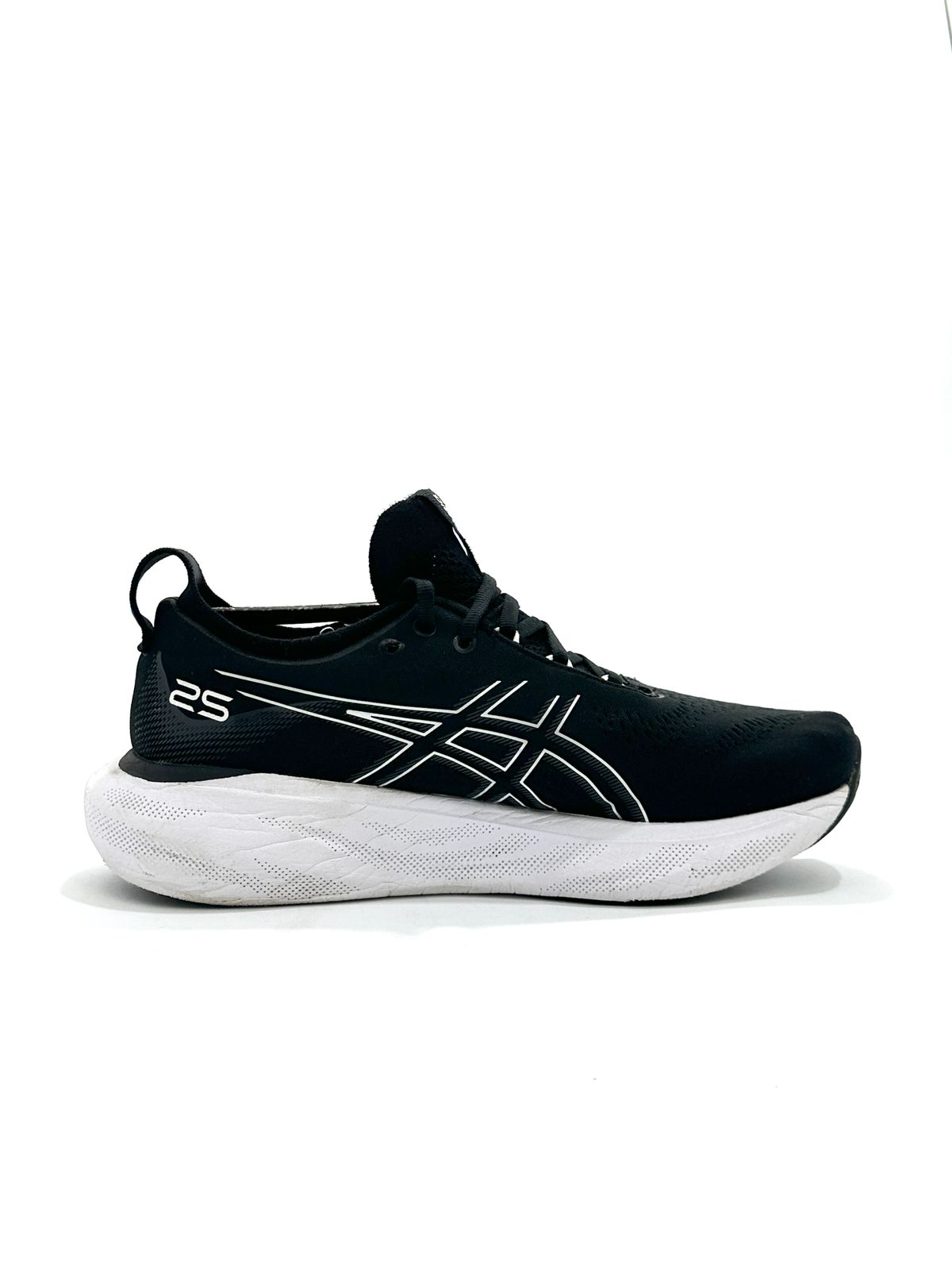 Asics Nimbus 25 Lightweight Branded Running Shoes