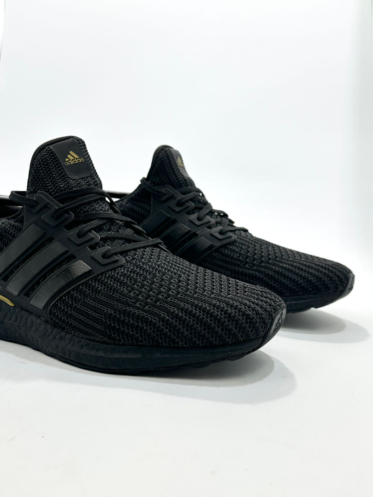 Adidas Ultraboost Pure Black Branded Running Shoes