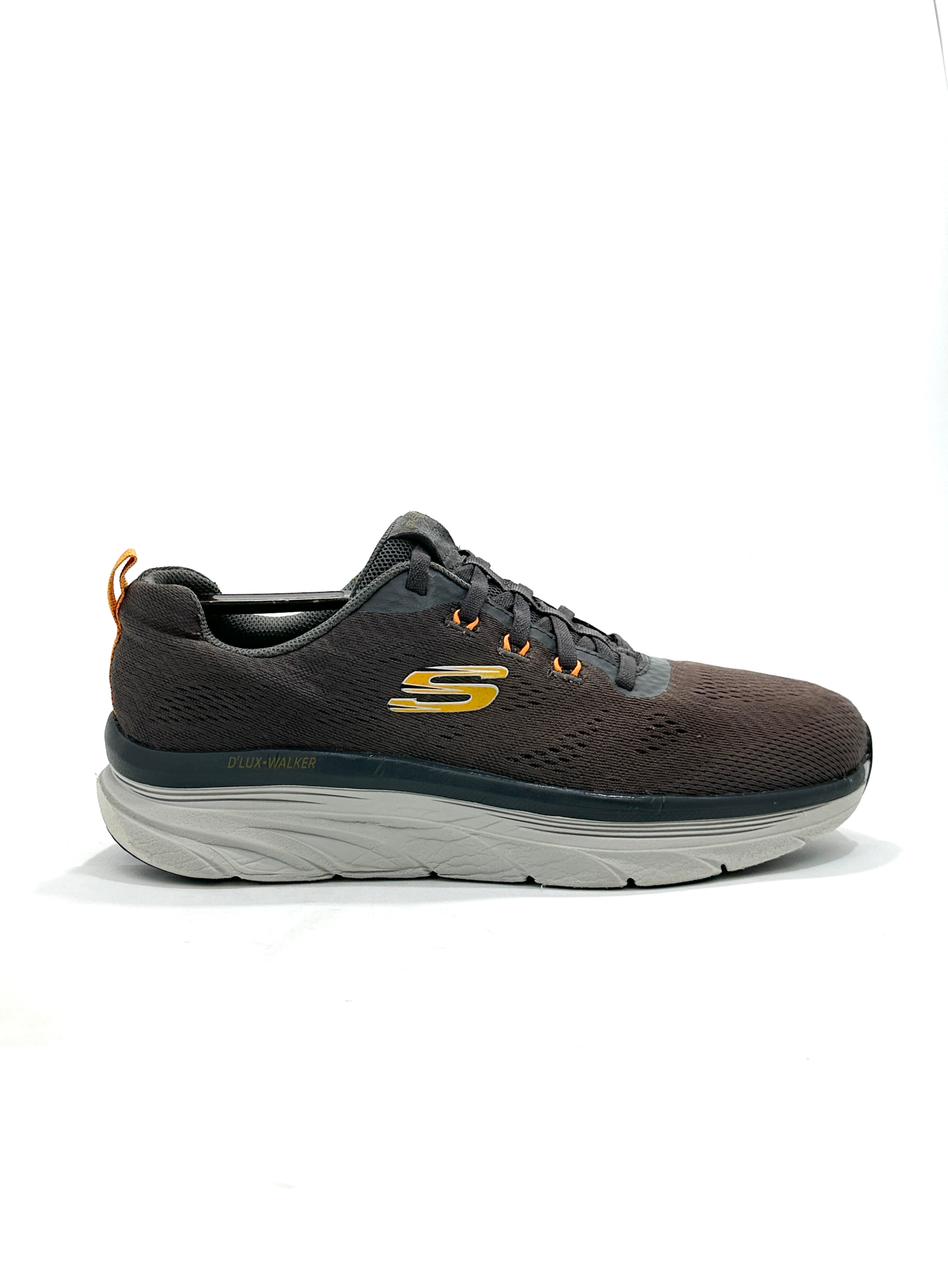 Skechers Men's D'Lux Walker Lightweight Branded Comfortable Shoes