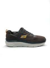 Skechers Men's D'Lux Walker Lightweight Branded Comfortable Shoes