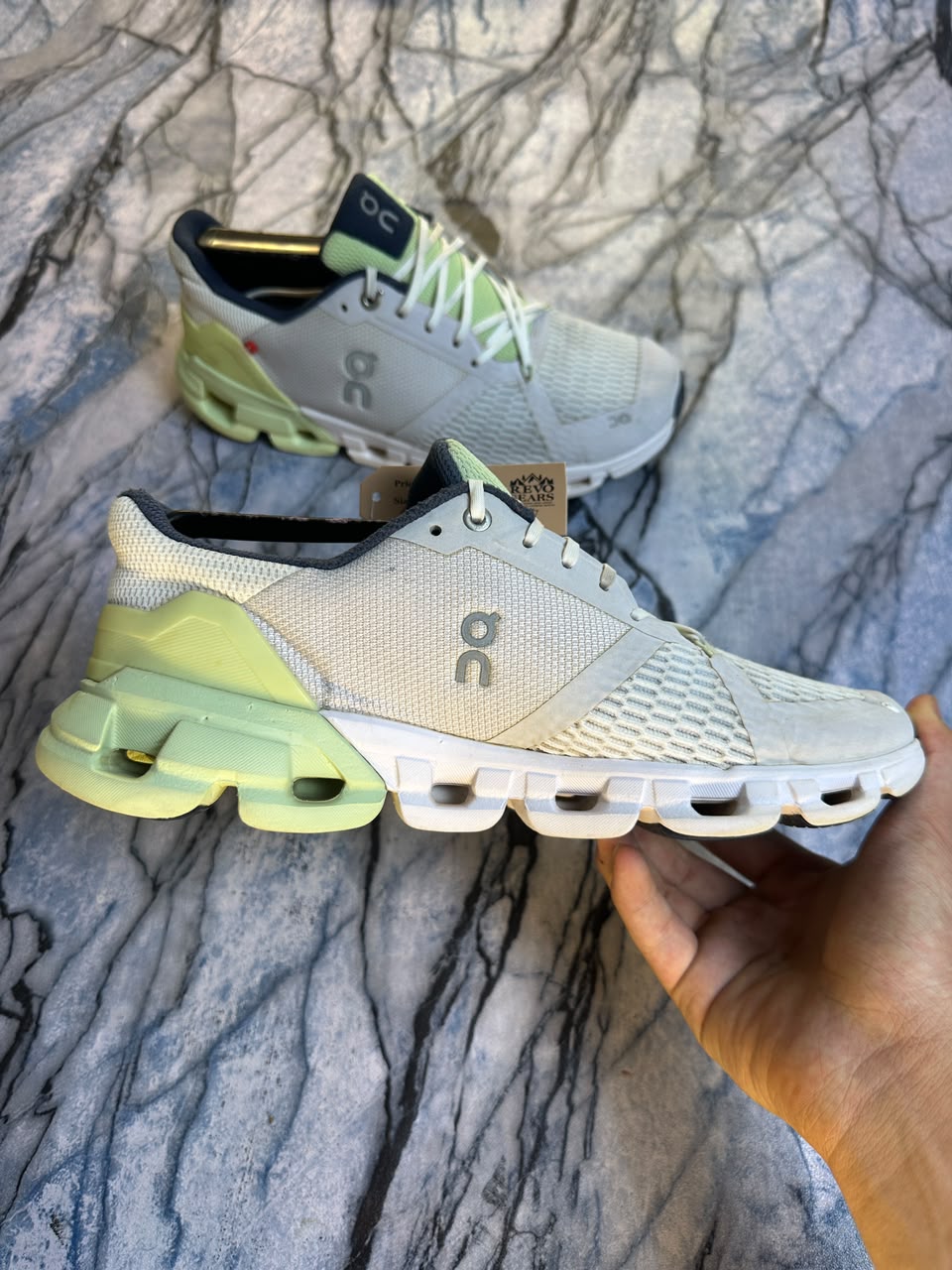 On Cloud Surfer White Branded Shoes