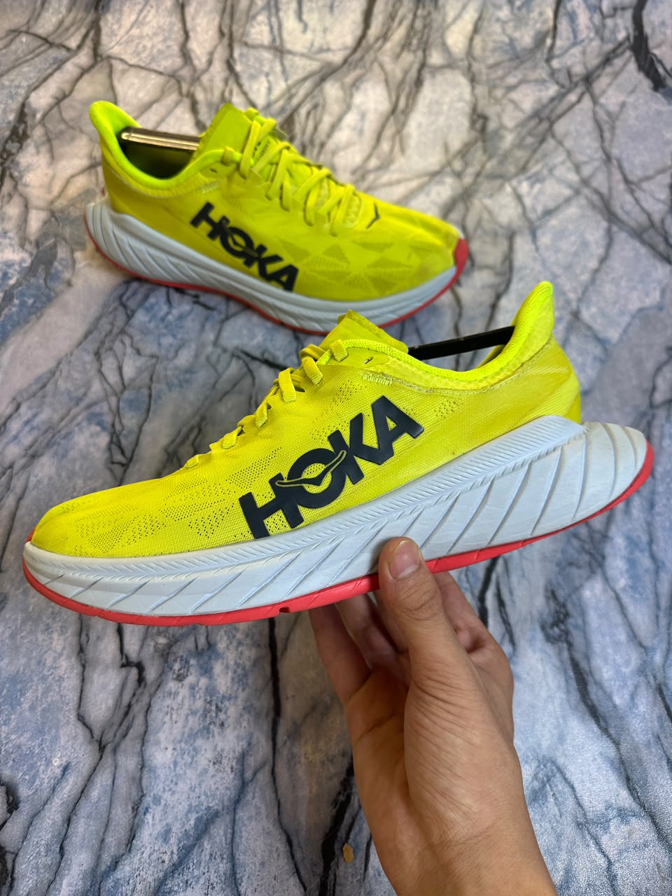 Hoka Carbon X Branded Running Shoes