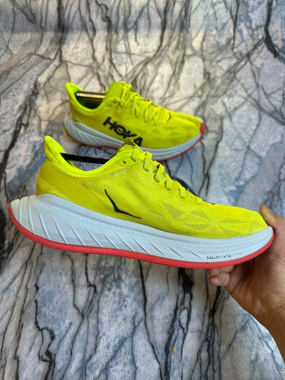 Hoka Carbon X Branded Running Shoes