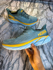 Hoka Clifton 8 Branded Running Shoes