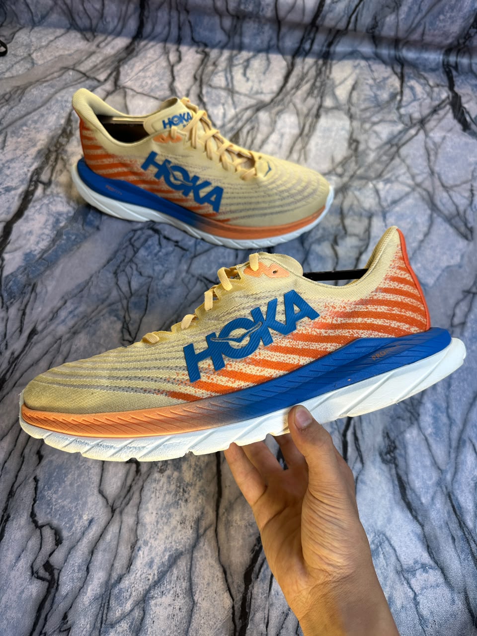 Hoka One One Mach 5 Lightweight Branded Running Shoes