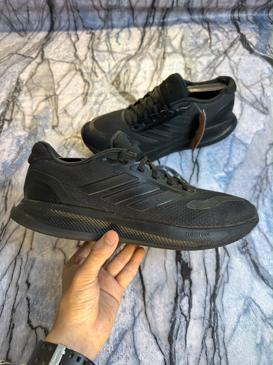 Adidas Cloudfoam Lightweight Branded Shoes