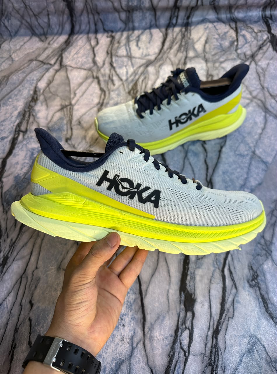 Hoka One One Mach 4 Branded Running Shoes