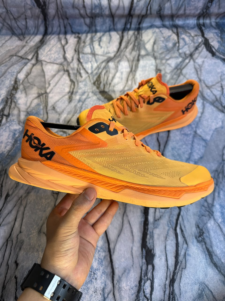 Hoka One One Zinal Trial Runner Shoes