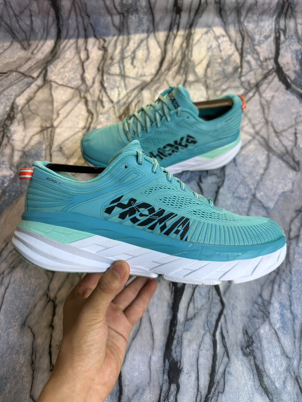 HOKA Bondi 7 Branded Medicated Shoes