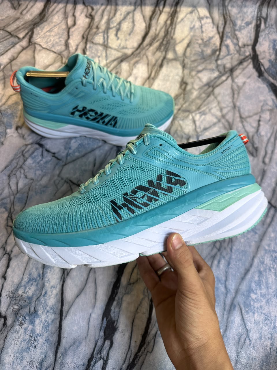 HOKA Bondi 7 Branded Medicated Shoes