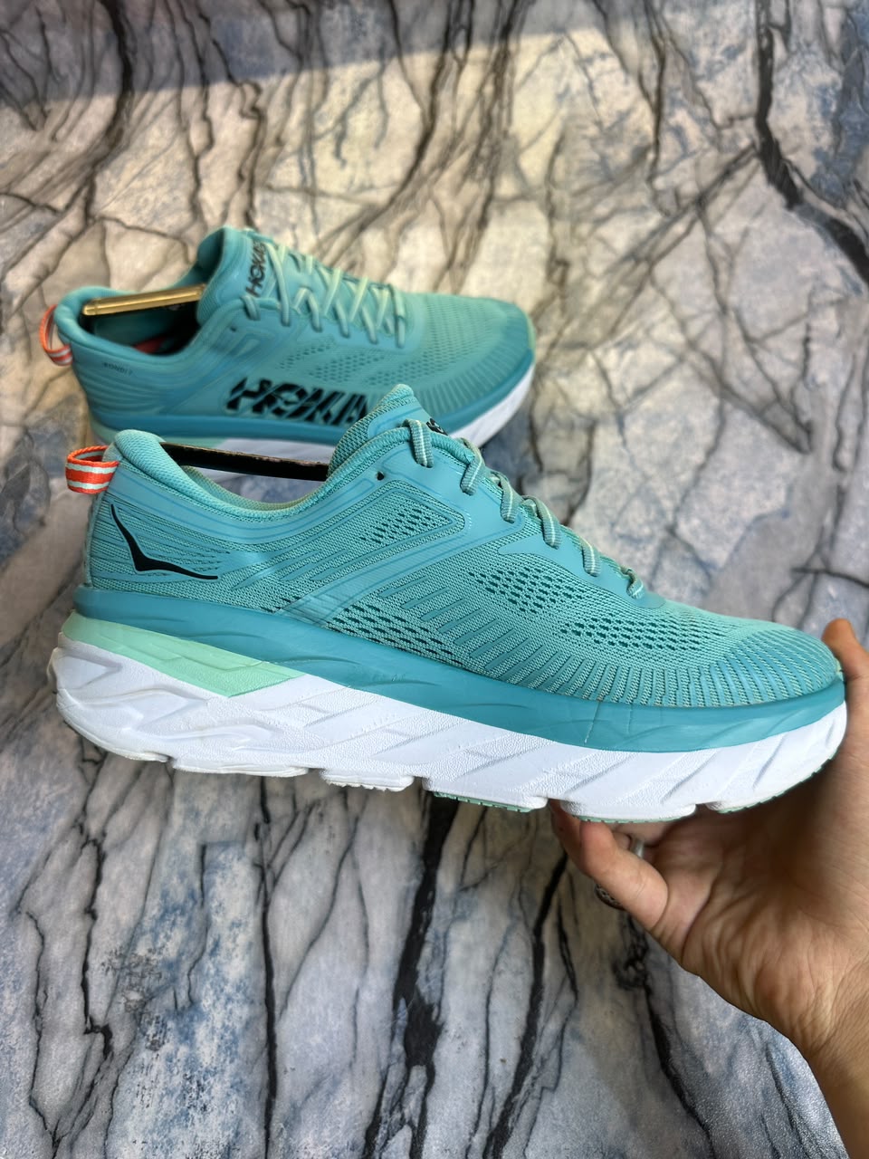 HOKA Bondi 7 Branded Medicated Shoes