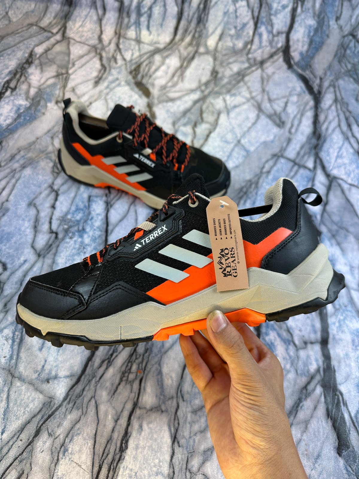 Adidas Terrain Lightweight Branded Trial Runners Shoes