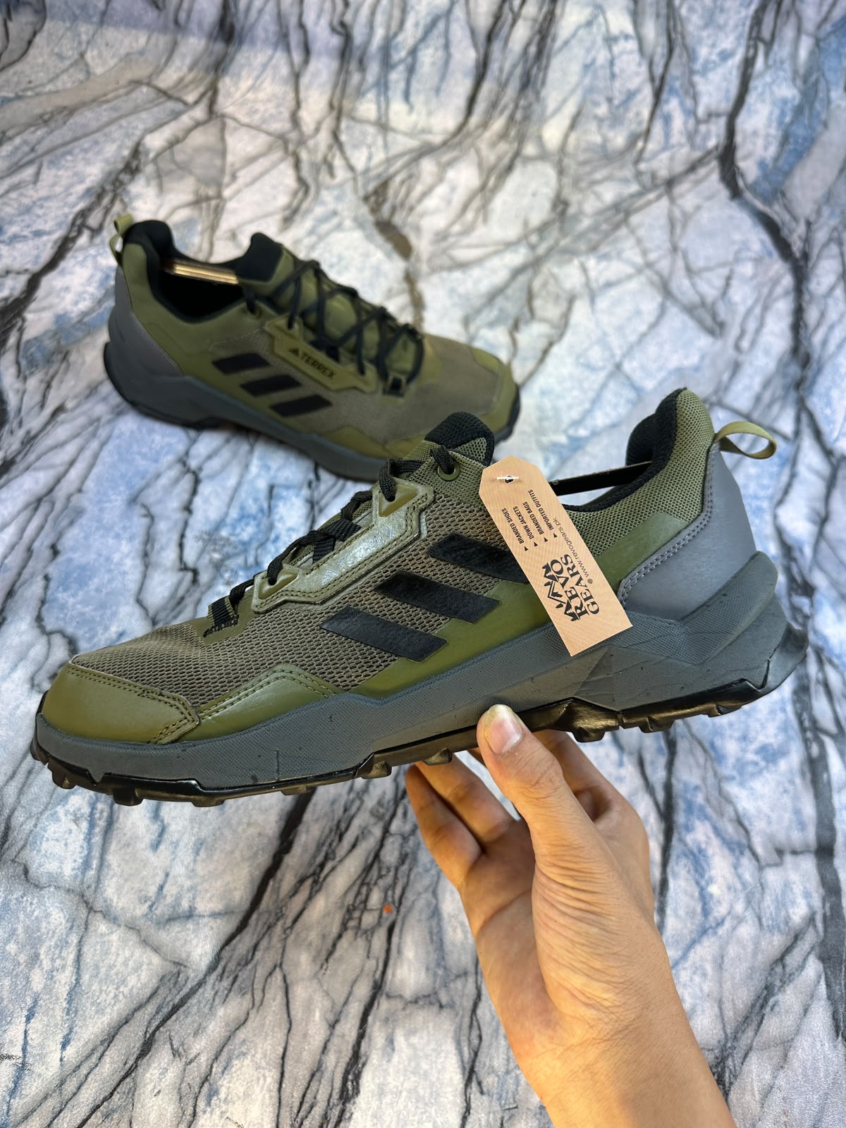 Adidas Terrain Trial Runners Branded Hiking Shoes