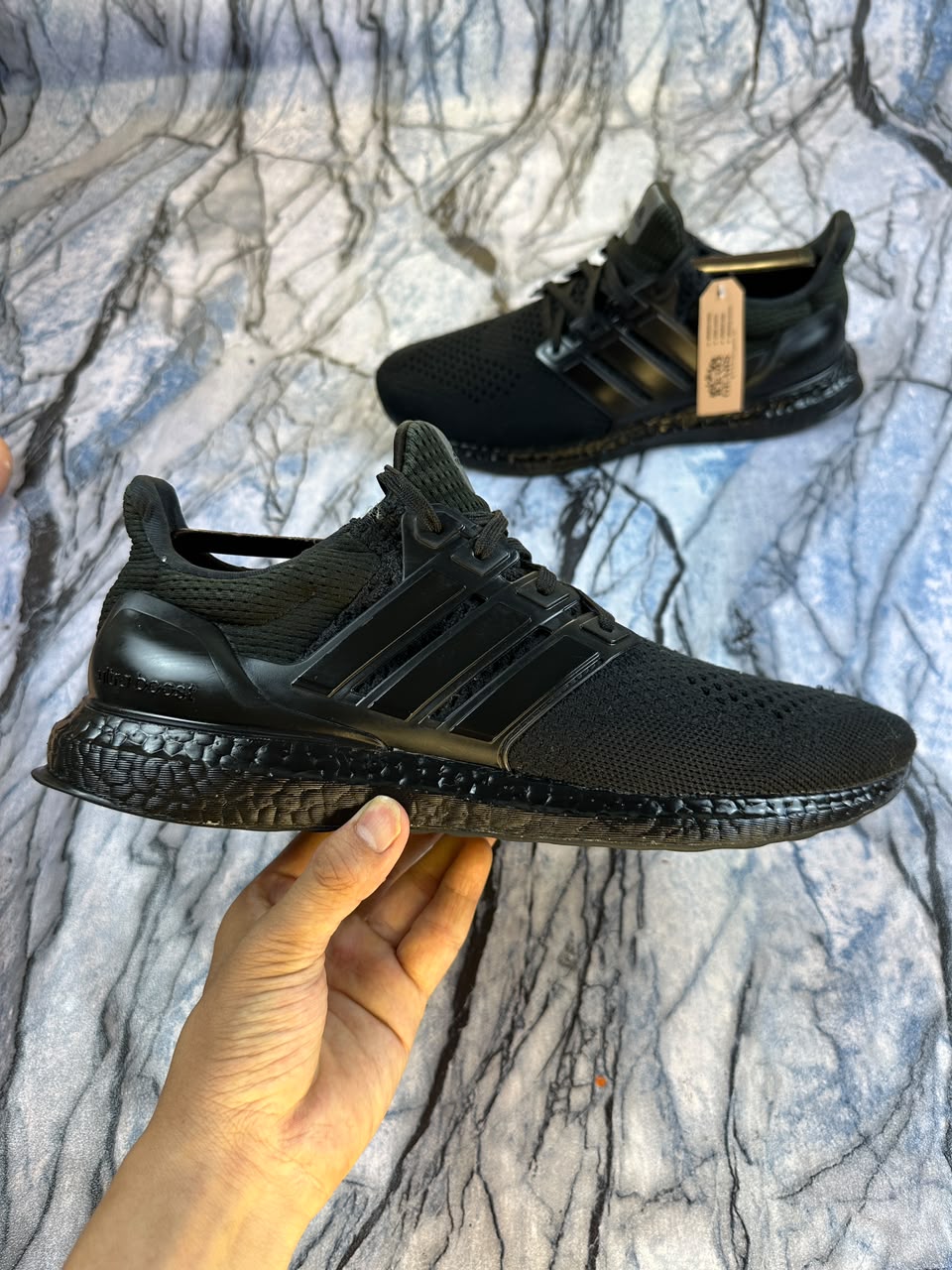 Adidas Ultraboost Black Branded Running Shoes