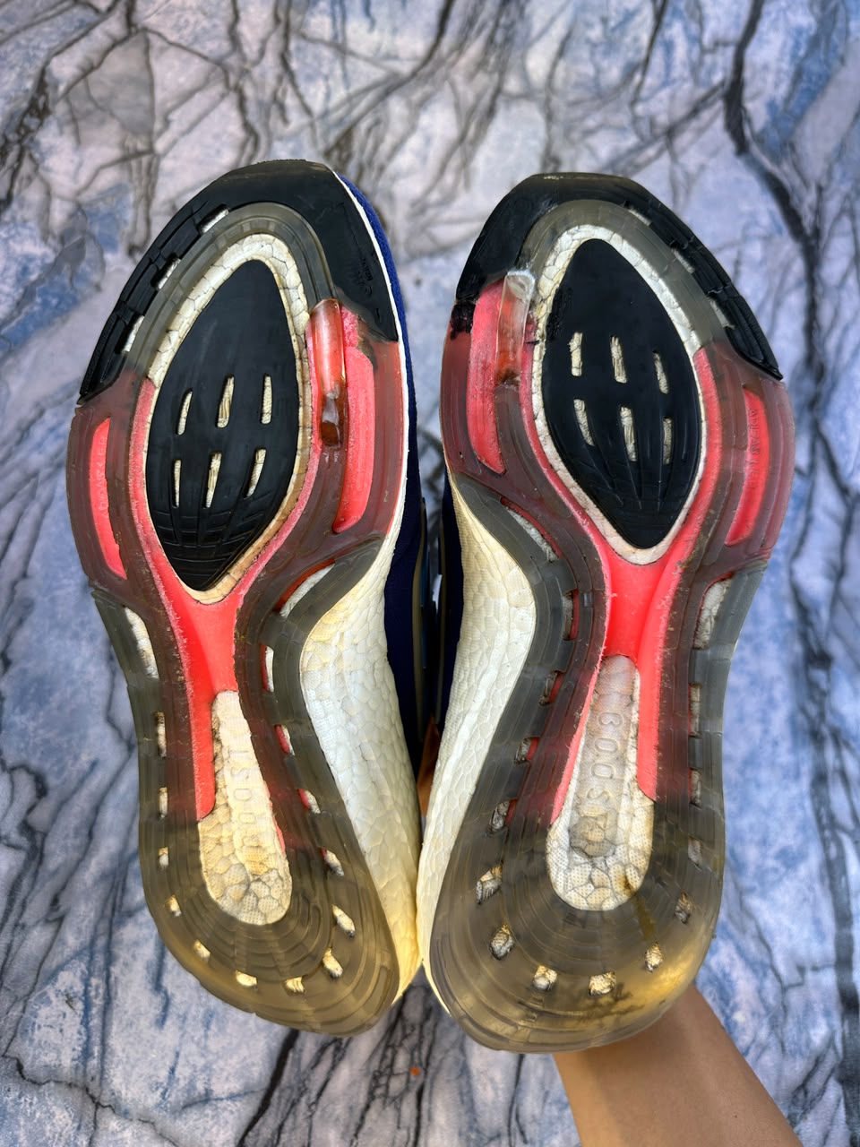 Adidas Ultraboost Blue Branded Shoes