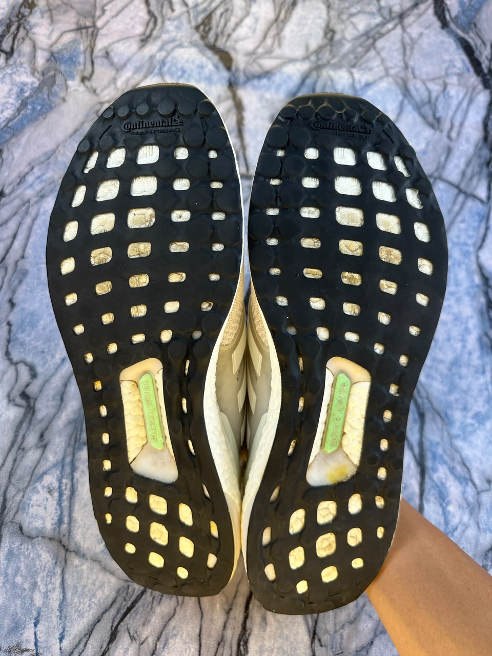 Adidas Ultraboost White Branded Running Shoes