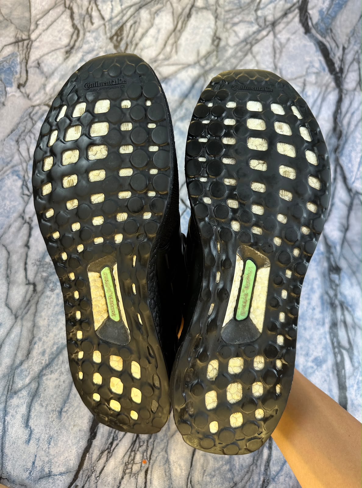Adidas Black Ultraboost Lightweight Branded Running Shoes