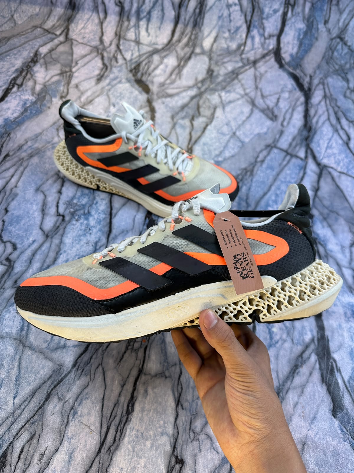 Adidas 4DWD Branded Running Sneakers Shoes